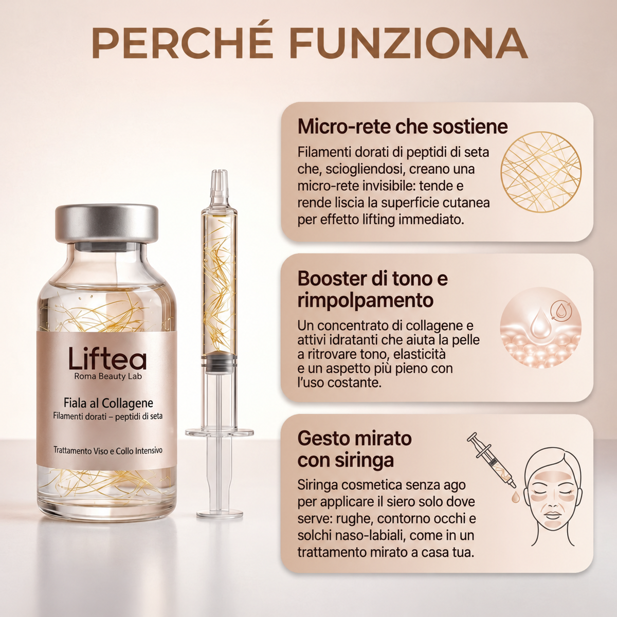 Liftea – Siero Coreano Effetto Lifting dalla Prima Applicazione