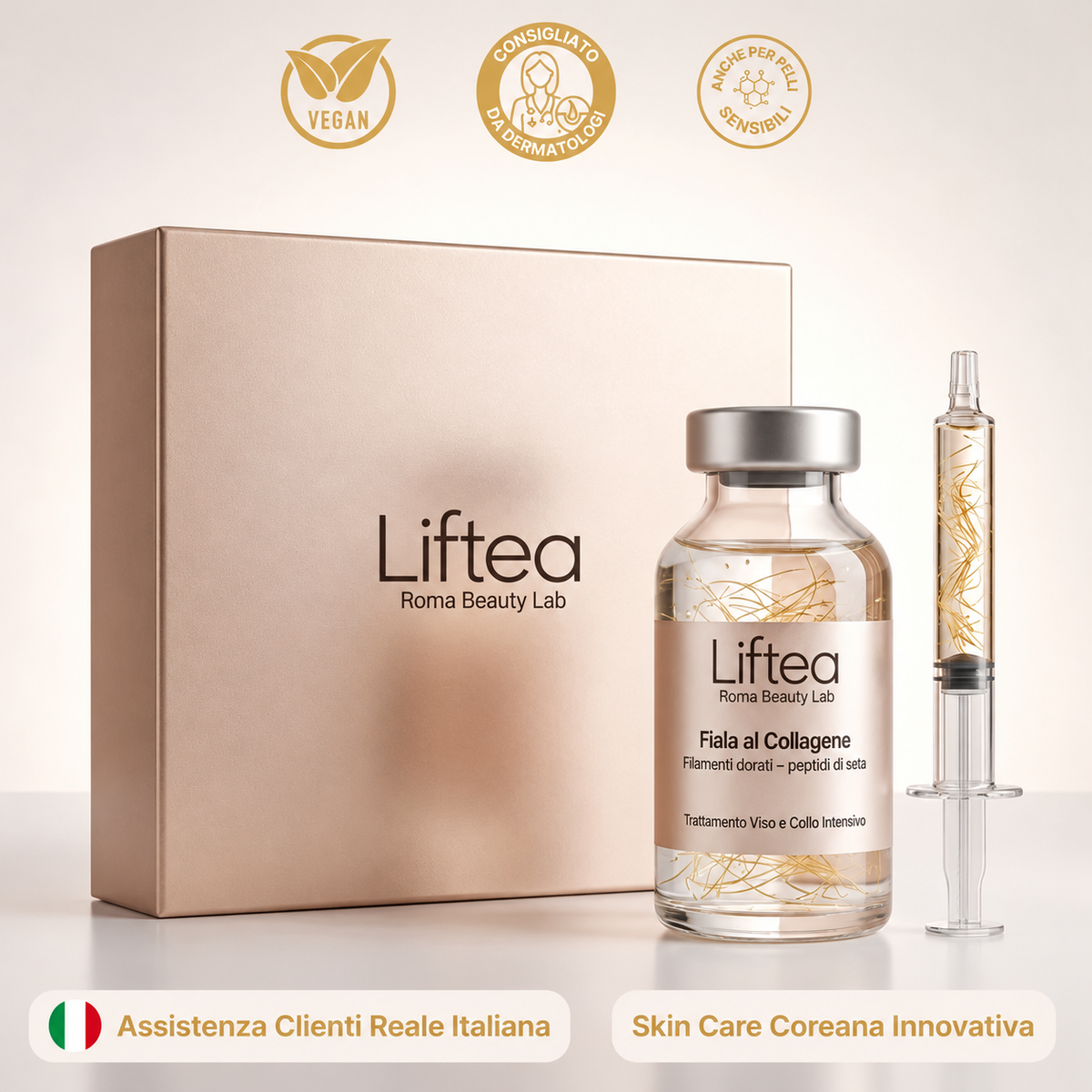 Liftea – Siero Coreano Effetto Lifting dalla Prima Applicazione